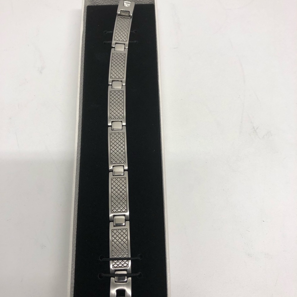 Uno Lorenzo bracelet stainless steel 8 inches